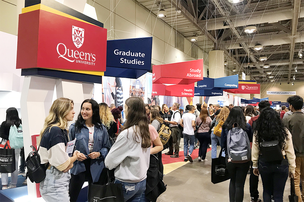 Ontario Universities’ Fair returns to inperson event Queen's Gazette